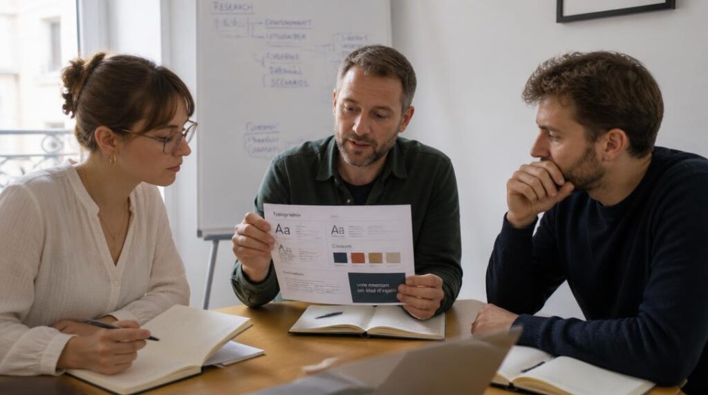 Équipe alignée autour de la communication interne