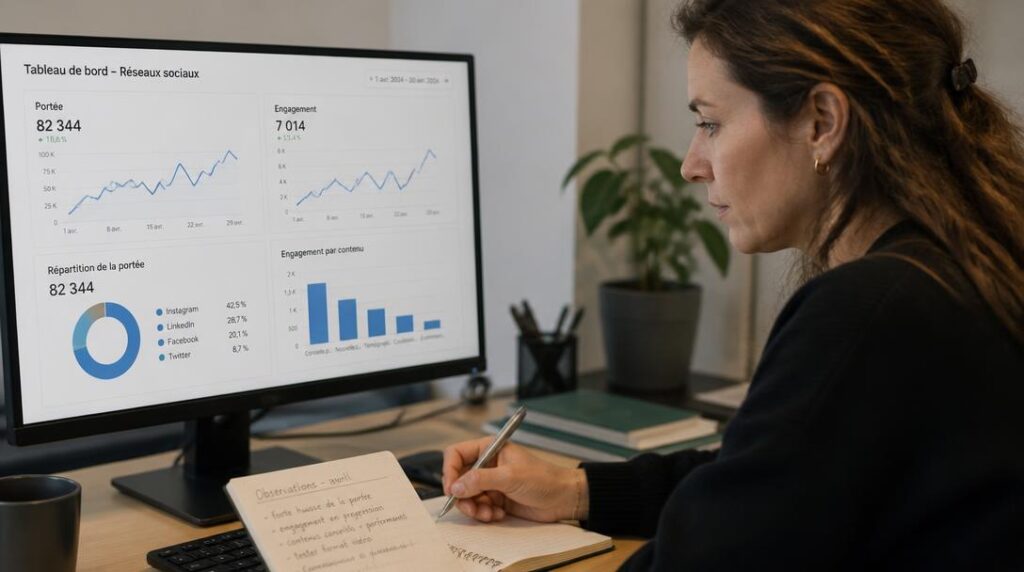 Analyse de performance des réseaux sociaux