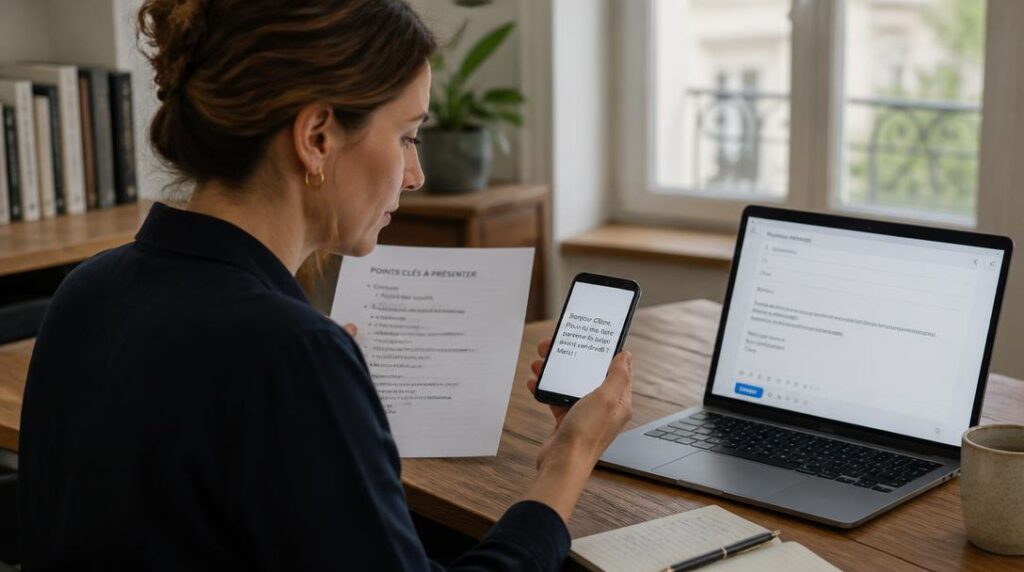 Choix du canal de communication au travail