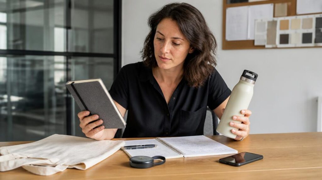 Choix de goodies personnalisés selon le public cible