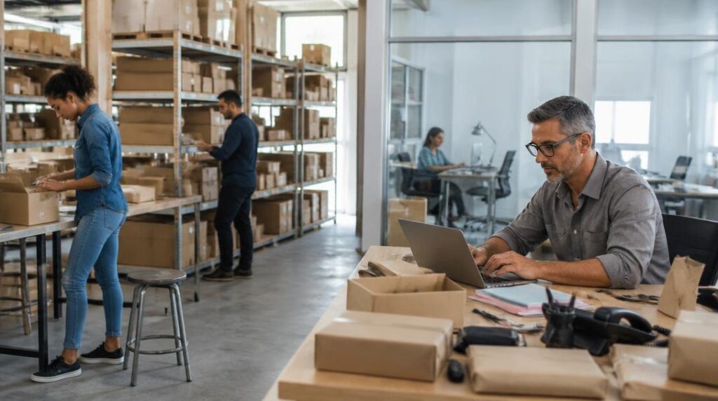 Distribution et service pendant la phase de croissance