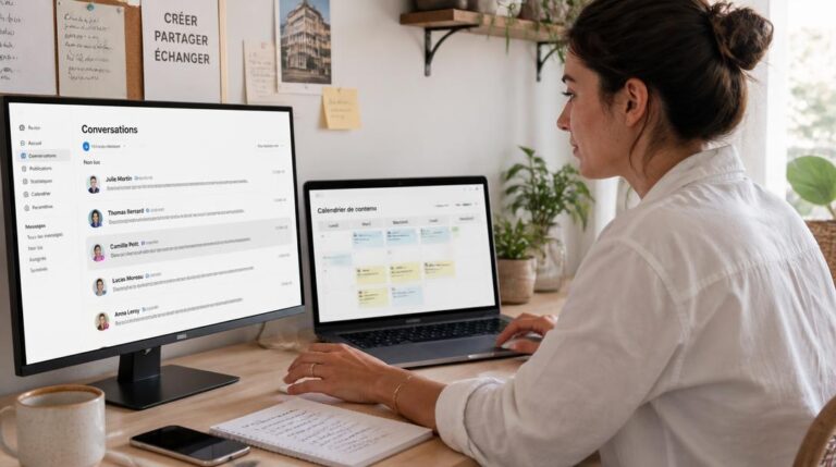 Définition du community manager au travail