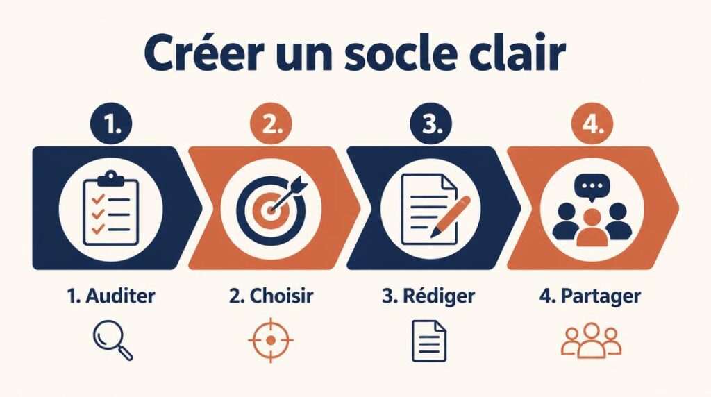 Étapes de création d'une stratégie de marque