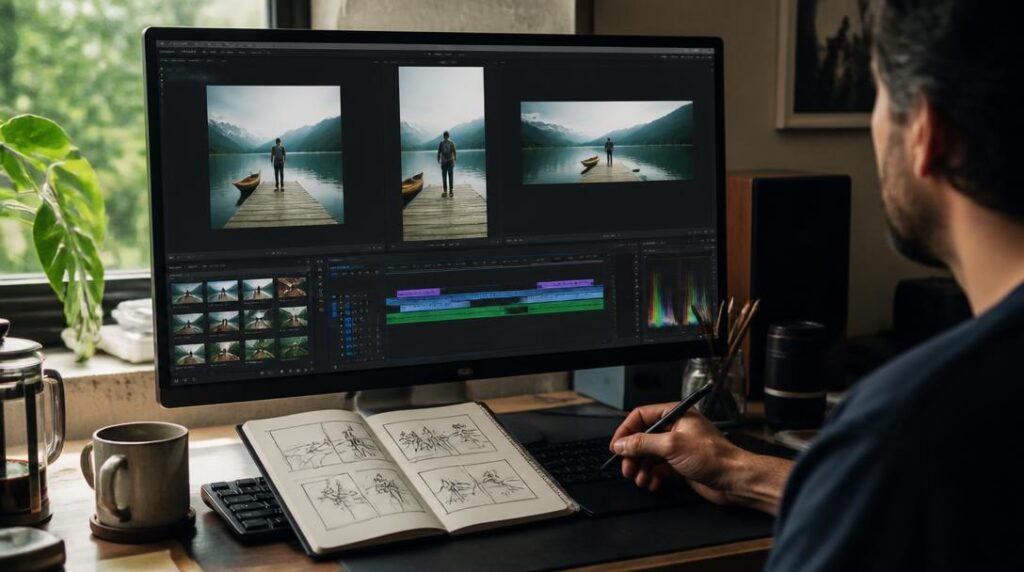 Formats vidéo LinkedIn carré vertical et horizontal
