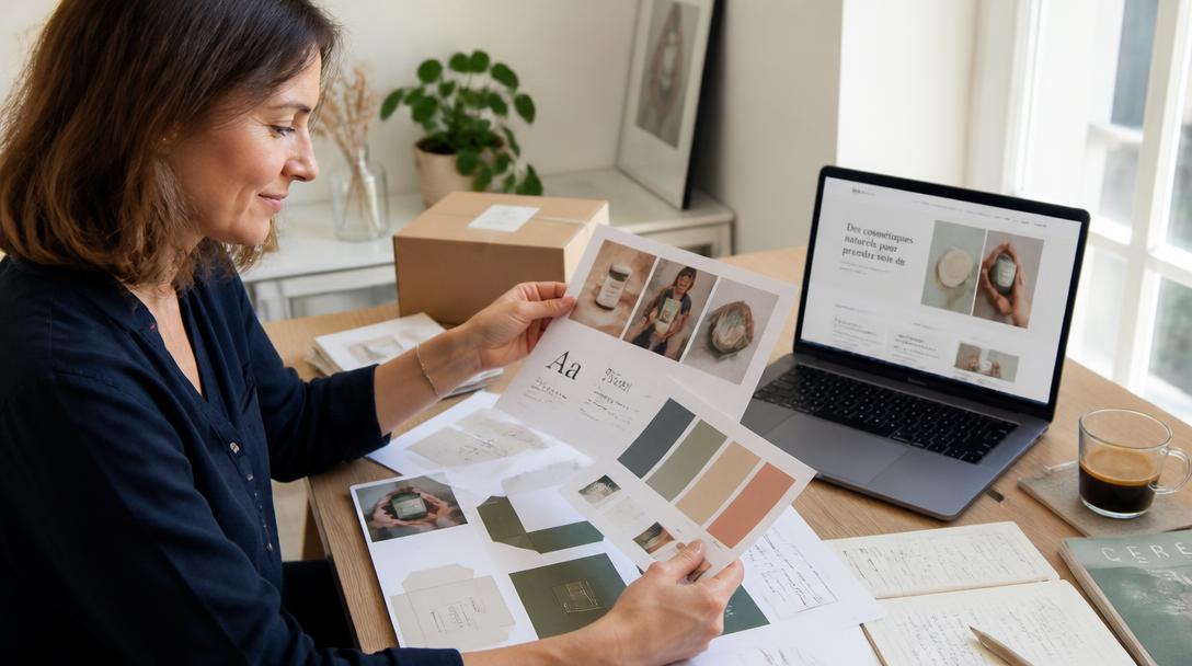 Création d'une identité visuelle d'entreprise cohérente