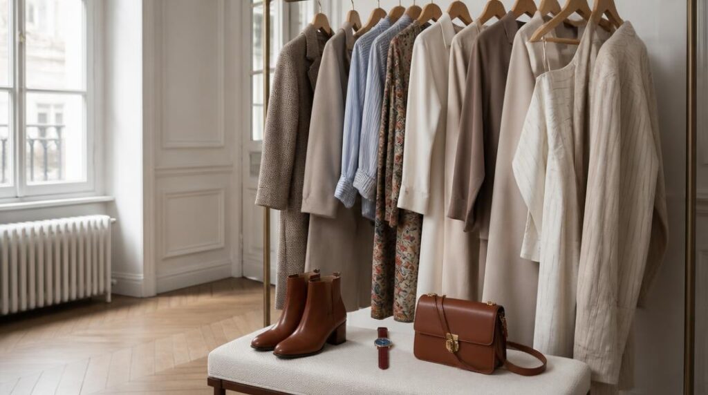 Tenues et accessoires de marque de mode en I