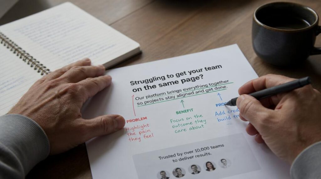 Rédaction d’un message commercial centré sur le client