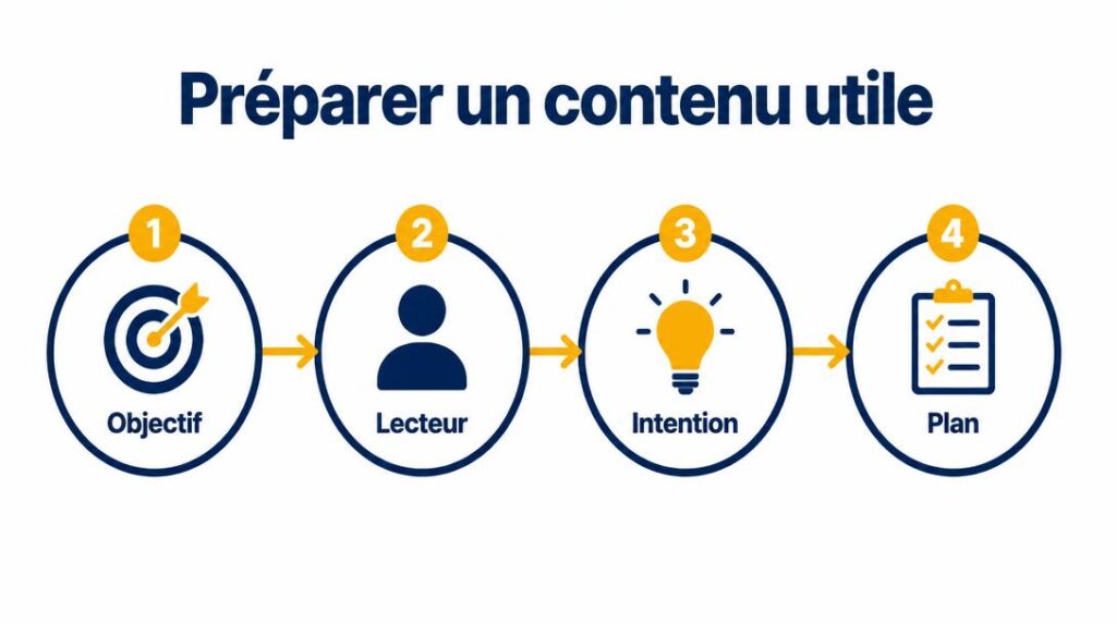 Méthode de préparation d'un contenu SEO