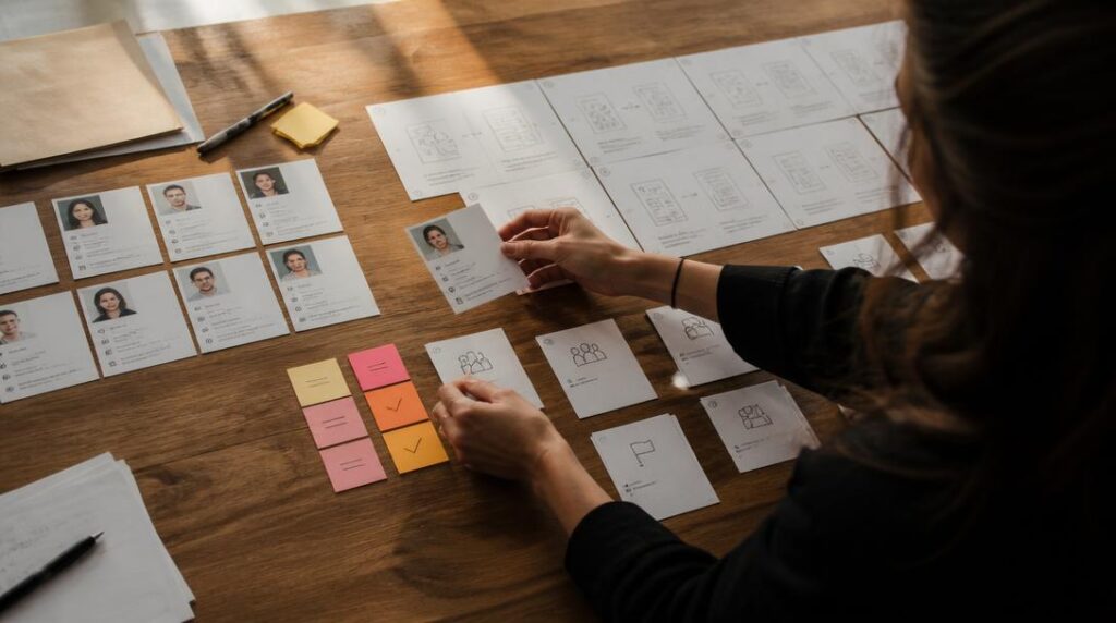 Cartes de persona pour définir les publics cibles
