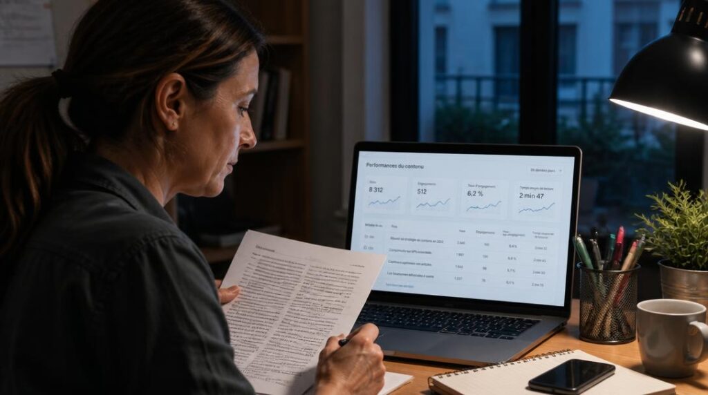 Relecture d'un contenu web sur ordinateur