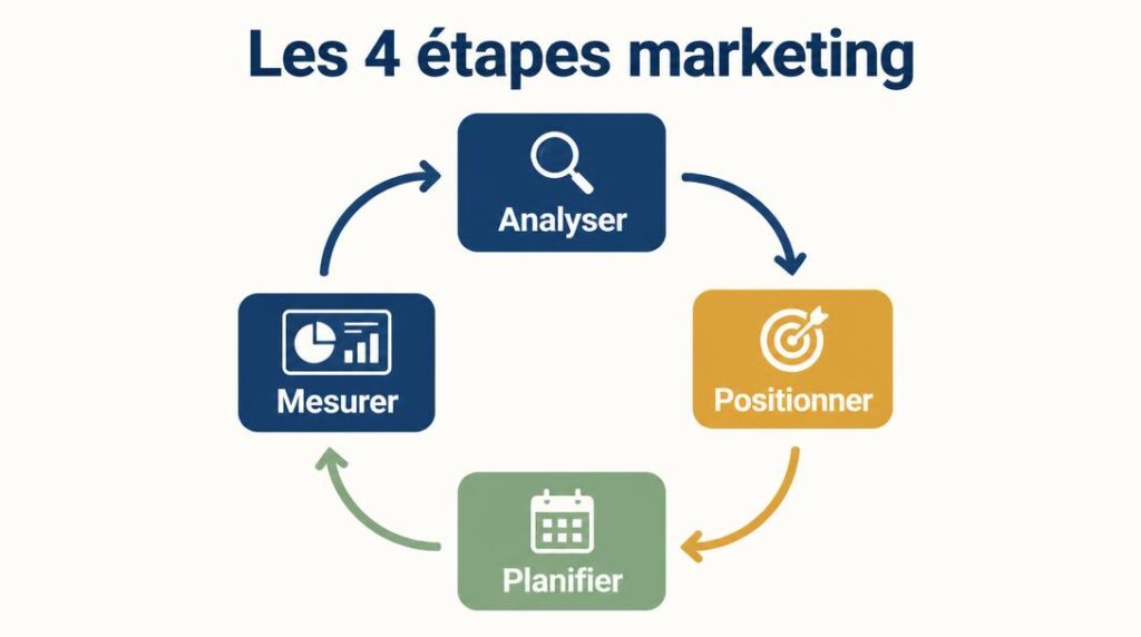 Cycle d'analyse marketing et optimisation continue