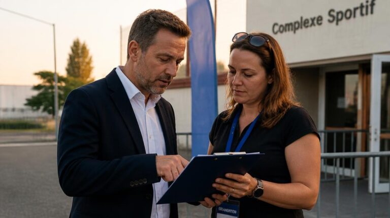 Échange de sponsoring entre entreprise et organisateur