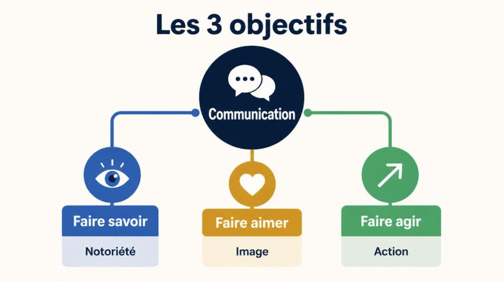 Schéma des objectifs cognitifs affectifs et conatifs